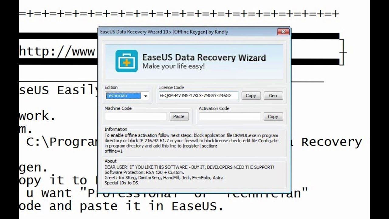 Easeus Data Recovery Wizard Keygen – Sedang